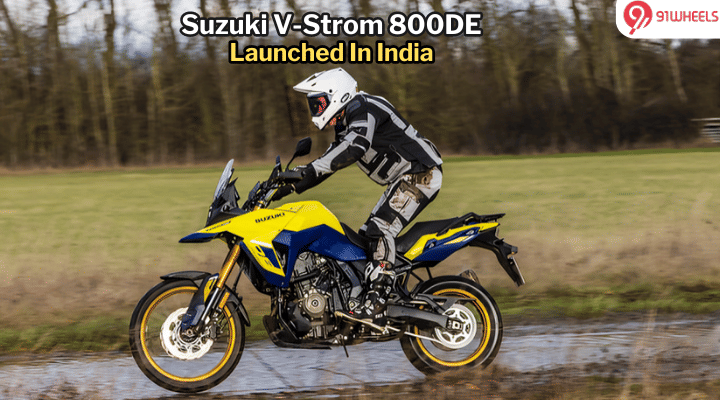 Suzuki V-Strom 800DE Launched In India, At Rs 10.30 lakh