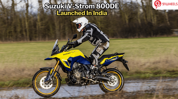 Suzuki V-Strom 800DE Launched In India, At Rs 10.30 lakh