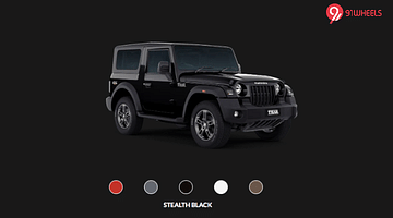 Mahindra Thar Stealth Black