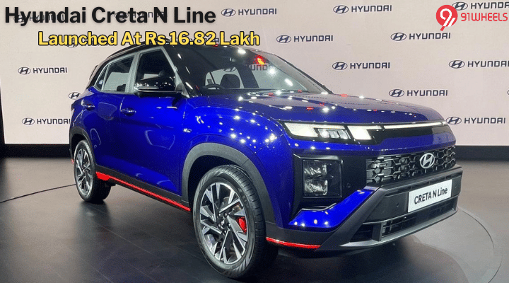 Hyundai Creta N Line Launched At Rs 16.82 Lakh Hyundai Creta N Line Launched At Rs 16.82 Lakh