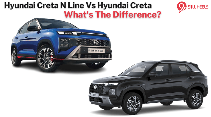 Hyundai Creta N Line Vs Hyundai Creta - What's The Difference?