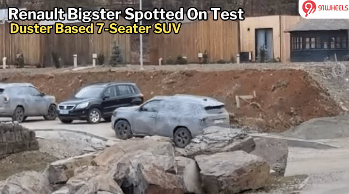 Renault Bigster SUV, Duster-Based 7-Seater Spotted On Test - Details