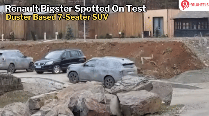 Renault Bigster SUV, Duster-Based 7-Seater Spotted On Test - Details Renault Bigster SUV, Duster-Based 7-Seater Spotted On Test - Details