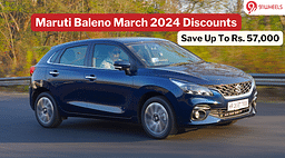 Maruti Baleno 2024 March Discounts: Savings Of Up To Rs. 57,000
