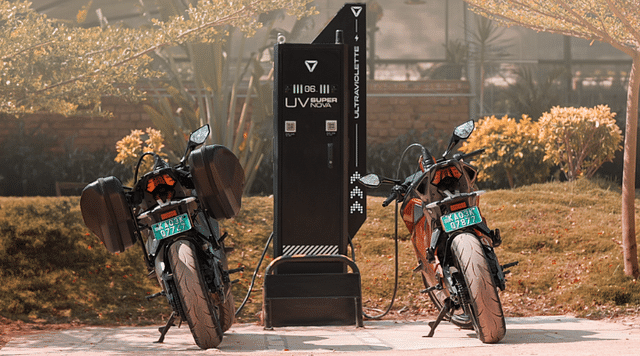 Ultraviolette SUPERNOVA Charging Station