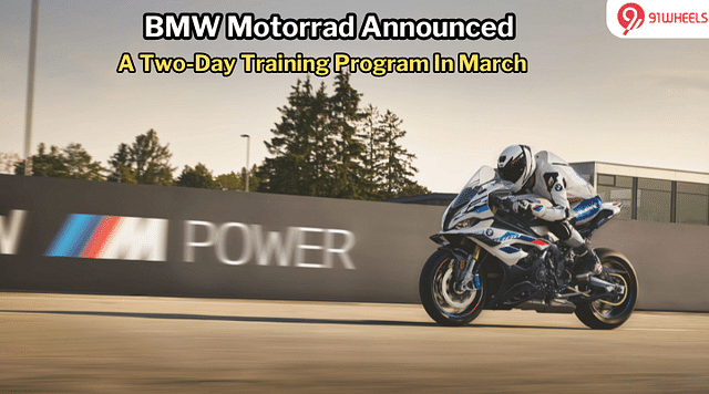 BMW Motorrad India Announced A Two-Day Track Training Program In March