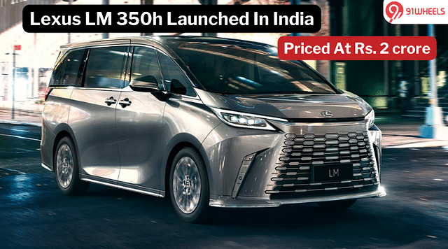 Lexus LM 350h Launched In India at Rs. 2 Crore Starting Price