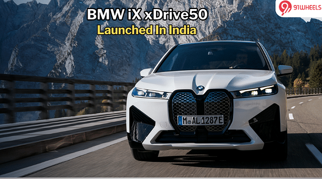 BMW iX xDrive50 Launched In India, Priced At Rs 1,39,50,000