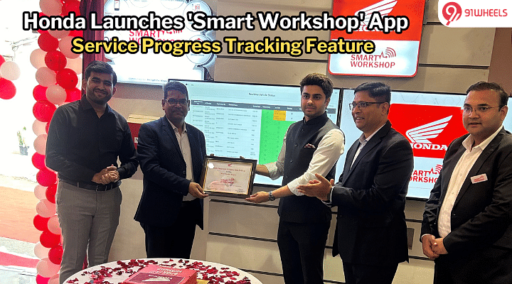 Honda Launches 'Smart Workshop' App For Real-Time Service Progress Tracking
