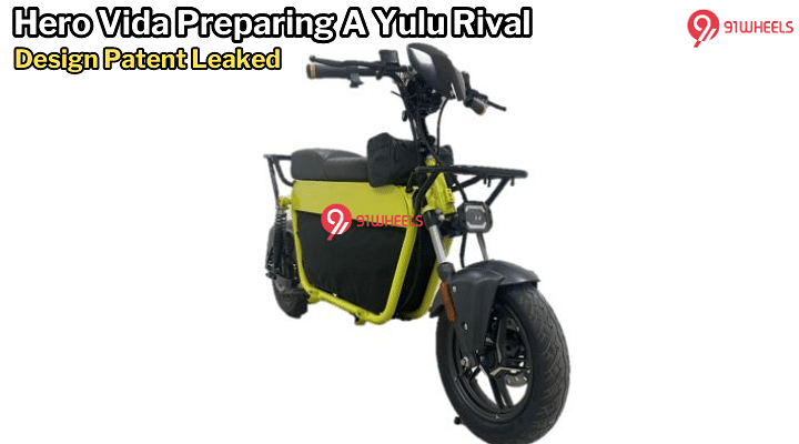 Hero Vida Preparing A Yulu Rival, Design Patent Leaked