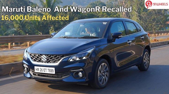 Maruti Baleno And WagonR Recalled For Possible Defect: Check Details