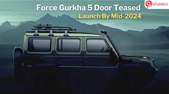 Force Gurkha 5 Door Teased Ahead Of Launch By Mid-2024
