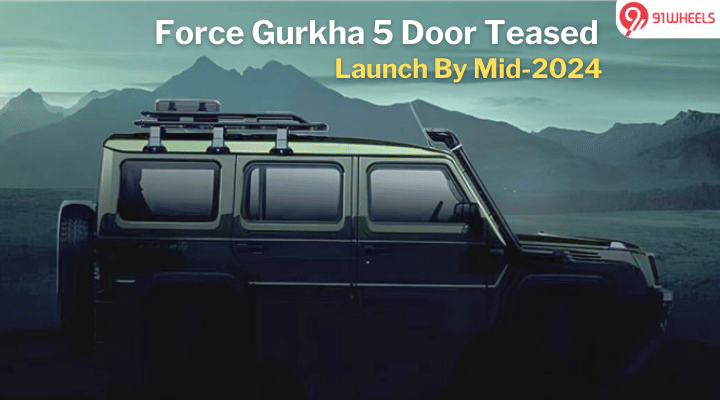 Force Gurkha 5 Door Teased Ahead Of Launch By Mid-2024 Force Gurkha 5 Door Teased Ahead Of Launch By Mid-2024