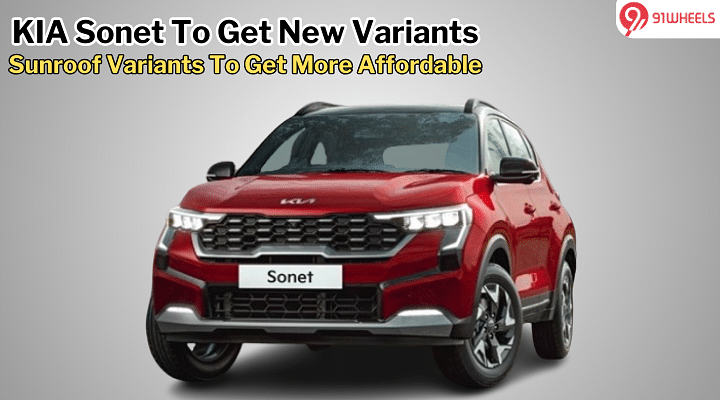 KIA Sonet New Entry-Level Sunroof Variants Launch Soon - Details