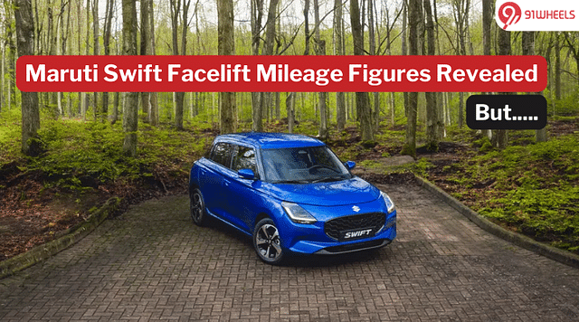 2024 Maruti Swift Facelift Fuel Economy Revealed, But...