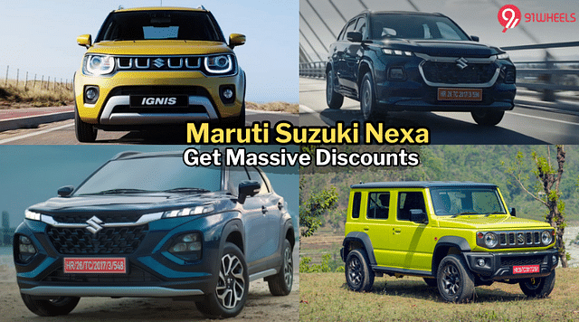 Massive Discounts of Up To Rs 1.53 Lakh On Maruti Suzuki NEXA Cars