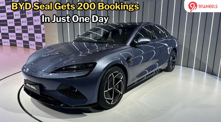 BYD Seal Ev Secures 200 Bookings Within First Day of Launch - Booking Benefits Available BYD Seal Ev Secures 200 Bookings Within First Day of Launch - Booking Benefits Available