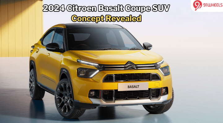 2024 Citroen Basalt Coupe SUV Unveiled, India Launch Soon! 2024 Citroen Basalt Coupe SUV Unveiled, India Launch Soon!
