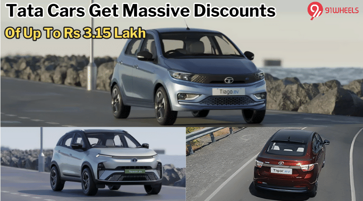 Tata Nexon EV, Tiago EV, Tigor EV Get Up To Rs 3.15 Lakh Discount In March Tata Nexon EV, Tiago EV, Tigor EV Get Up To Rs 3.15 Lakh Discount In March