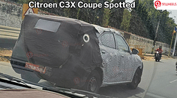 Citroen C3X Coupe Spotted On Test, Launch Later This Year