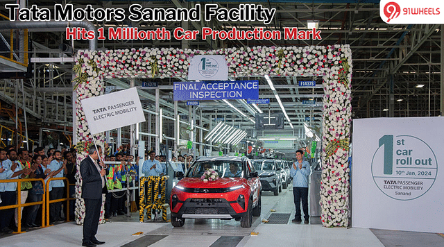 Tata Motors Sanand Facility Hits 1 Millionth Car Production Mark