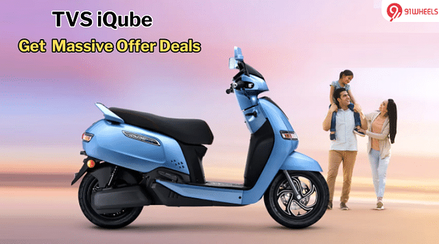 TVS iQube Get Up To Rs 40,564 Massive Offers - Warranty, Discount, More
