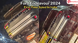 2024 Ford Endeavour Spied For The First Time In India