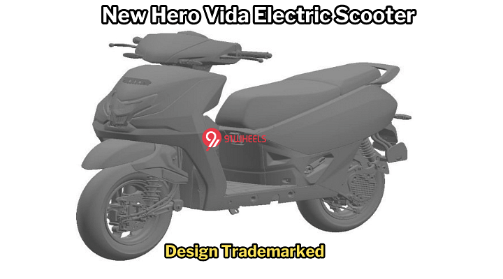 New Hero Vida Electric Scooter Design Trademarked - Launch Soon?