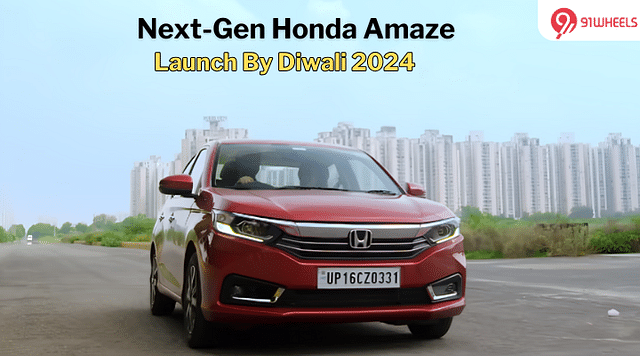 Next-Gen Honda Amaze To Debut In India By 2024 End