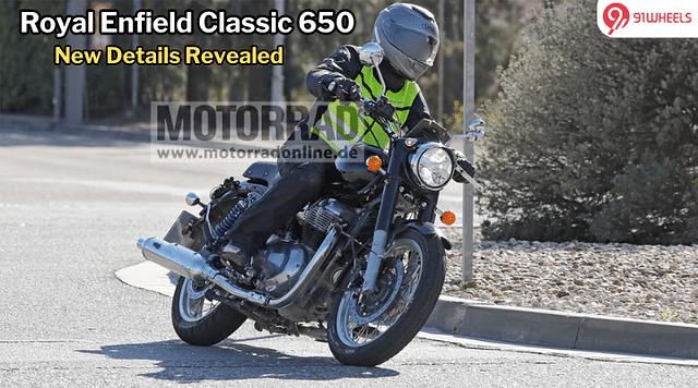 Upcoming Royal Enfield Classic 650 Spied On Test Globally