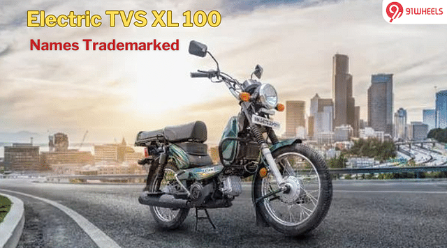 TVS XL 100 Electric Coming Soon: XL EV, E-XL Names Trademarked