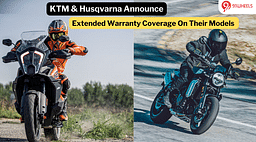 KTM And Husqvarna Offer Extended Warranty On Their Models, Free Coverage On Spare Parts