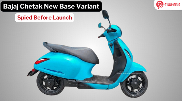 Upcoming Bajaj Chetak Scooter New Variant Leaked Online - See Photos!