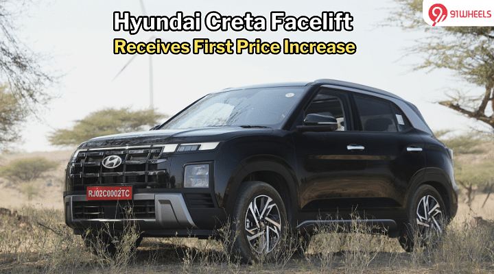 Hyundai Creta Facelift Receives First Price Increase - Find Out How Expensive Now? Hyundai Creta Facelift Receives First Price Increase - Find Out How Expensive Now?