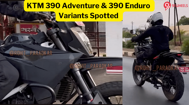 Upcoming KTM 390 Adventure & Enduro Variants Spotted In India