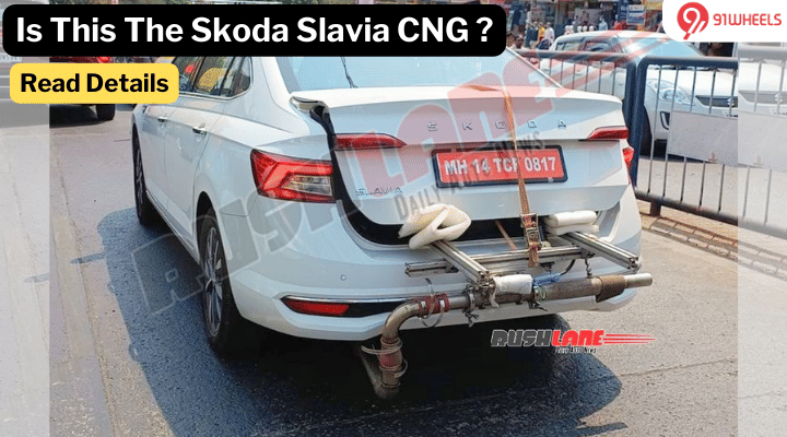 Is This The Skoda Slavia CNG Testing On Indian Roads? Read Details Is This The Skoda Slavia CNG Testing On Indian Roads? Read Details