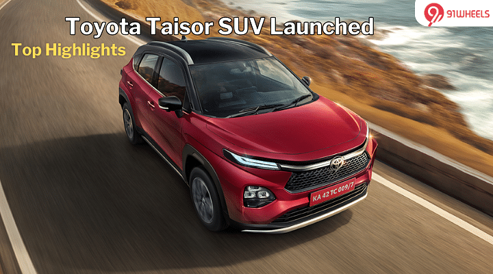 Toyota Taisor Launched - Know Its Top 5 Highlights Here