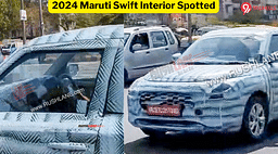 2024 Maruti Swift Interior Spotted, To Get New Infotainment - See Images!