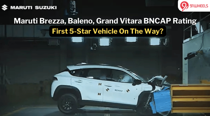 Maruti Baleno, Brezza, and Grand Vitara To Get 5-Star BNCAP Rating Maruti Baleno, Brezza, and Grand Vitara To Get 5-Star BNCAP Rating