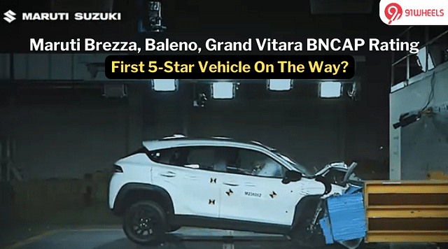 Maruti Baleno, Brezza, and Grand Vitara To Get 5-Star BNCAP Rating