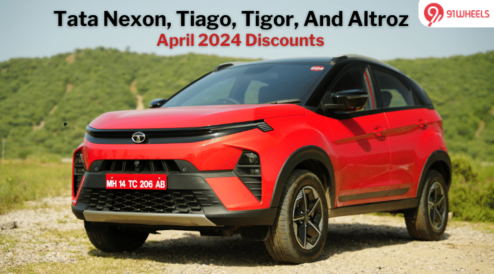 Tata Nexon, Tiago, And More On Discounts Of Up To Rs. 40,000 In April Tata Nexon, Tiago, And More On Discounts Of Up To Rs. 40,000 In April