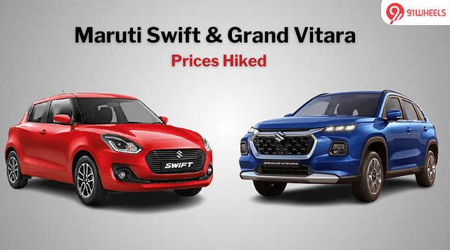 Maruti Swift, Grand Vitara Prices Hiked From April 2024: All Details