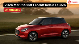 2024 Maruti Swift Facelift Indian Launch On May 9: Details