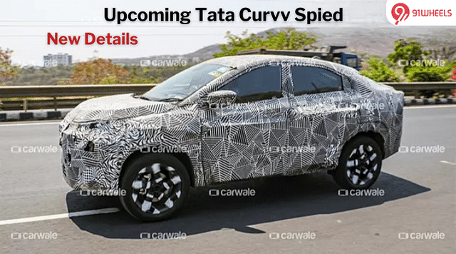 Tata Curvv Spied Testing Ahead Of Launch: Impressive Road Presence