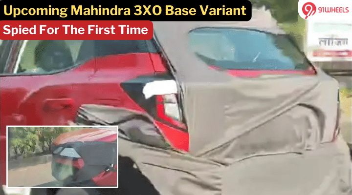 Upcoming Mahindra 3XO Base Variant Spied For The First Time; Pictures