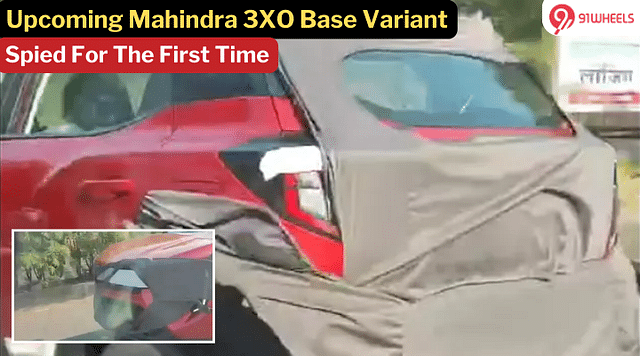 Upcoming Mahindra 3XO Base Variant Spied For The First Time; Pictures