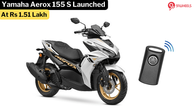 Yamaha Aerox 155 S With Smart Key Launched At Rs 1.51 Lakh