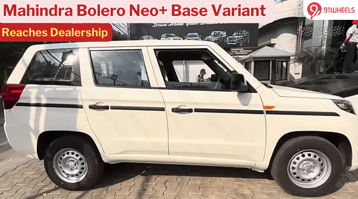 Mahindra Bolero Neo+ Base Variant Reaches Dealership: