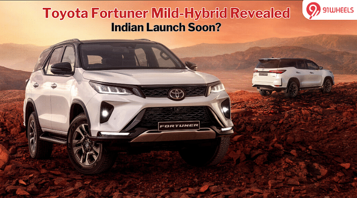 India-Bound Toyota Fortuner Mild-Hybrid Revealed: This Is It!