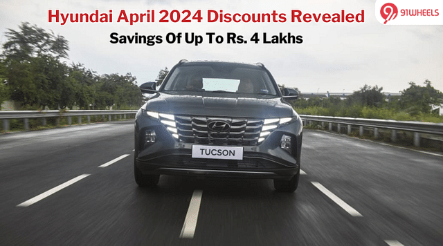 Hyundai Venue, Alcazar, Kona EV April '24 Discounts Of Up To Rs. 4 Lakhs